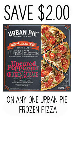 Get Offer Save 2 00 On Any ONE Urban Pie Frozen Pizza