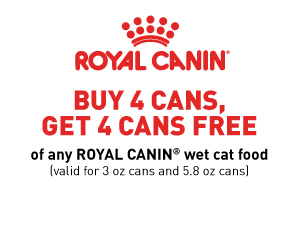 Get Offer | Buy 4 Cans, Get 4 Cans Free of any ROYAL CANIN wet cat food ...