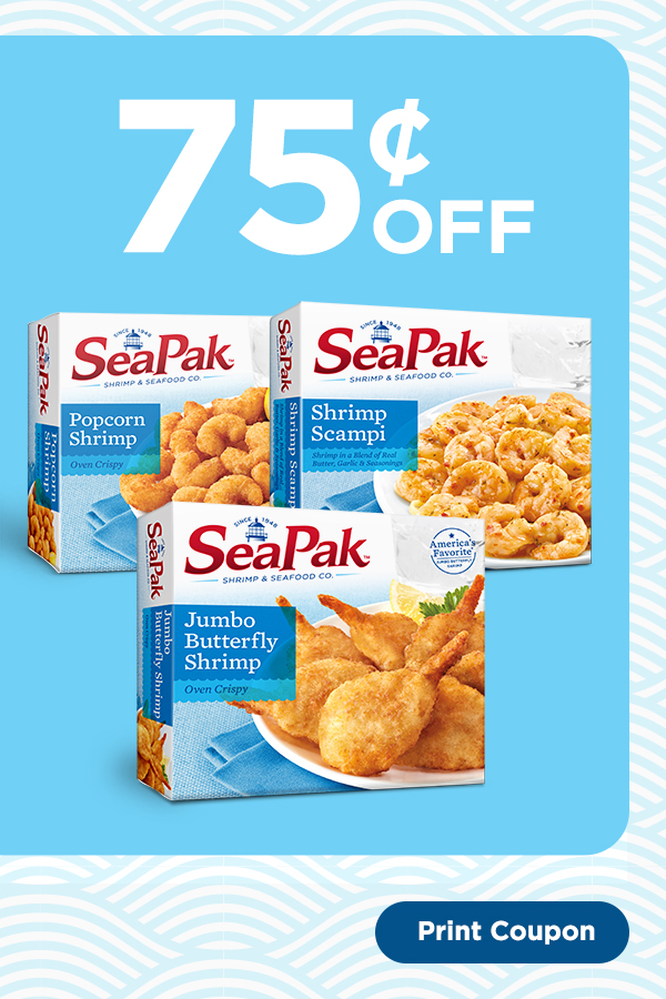 Get Offer | 75¢ OFF any ONE (1) SeaPak product