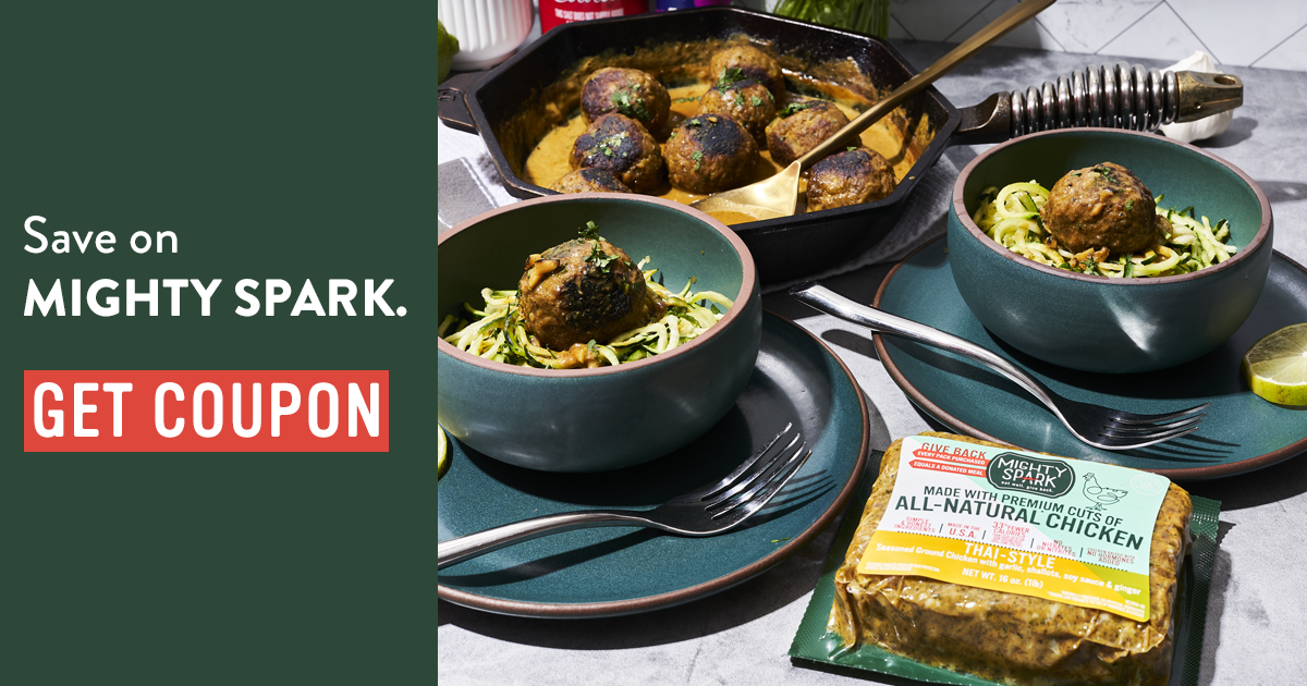 Get Offer | $1 OFF on ONE (1) package of Mighty Spark® patties or ground